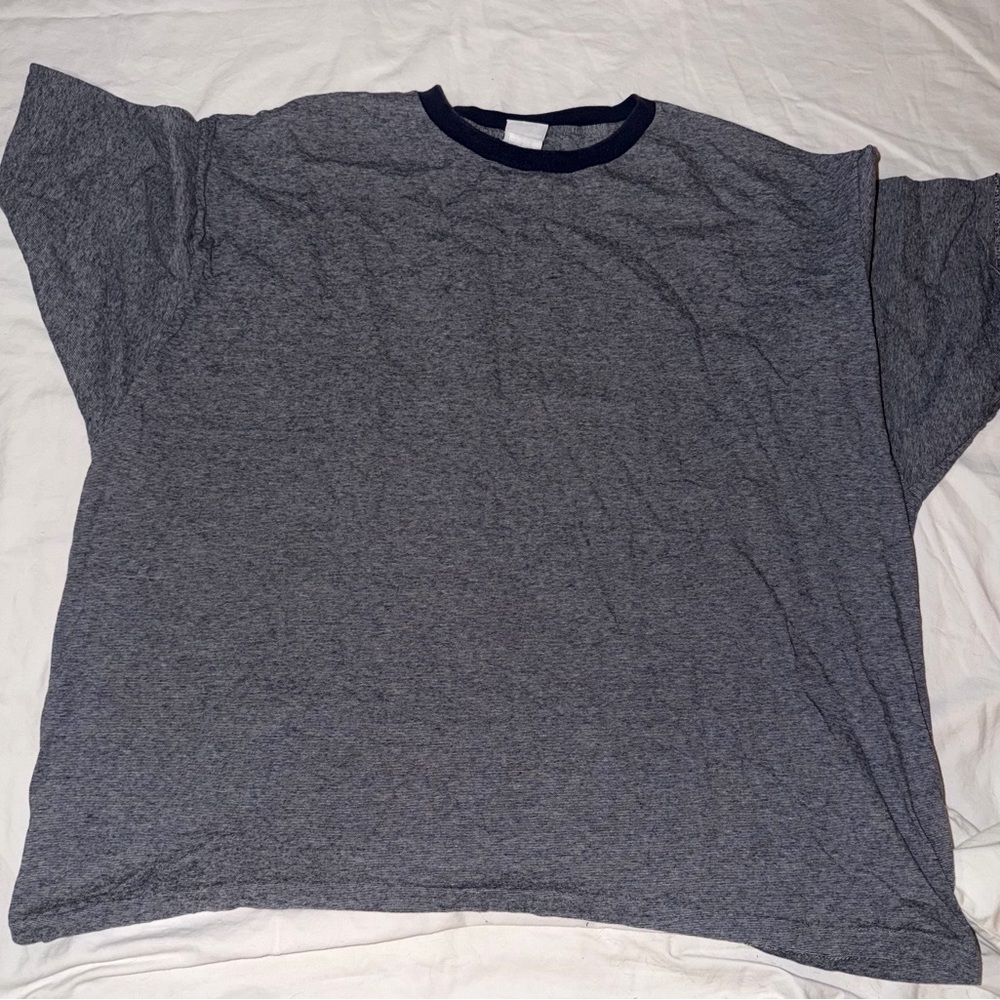 Basic Editions Men's Heather Gray Short Sleeve Tee